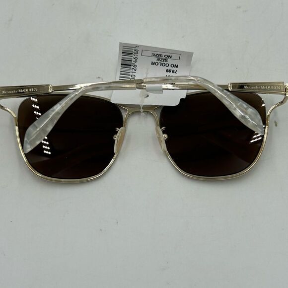 Unisex Alexander McQueen sunglasses made in Italy - Picture 3 of 6
